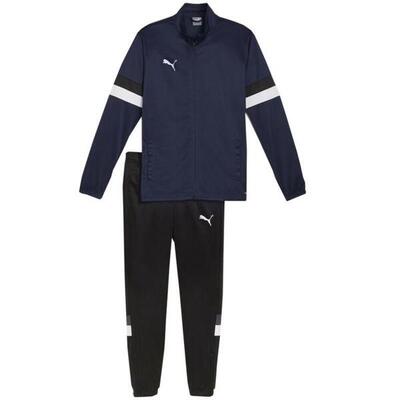Heren team rise trainingspak (zwart/navy blue)