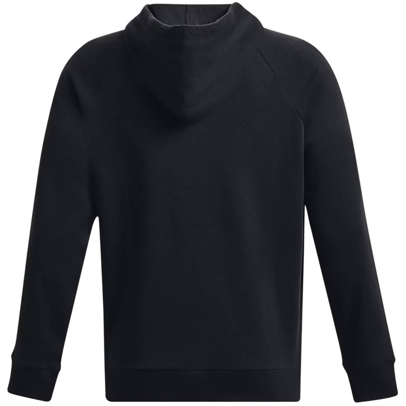 Heren Rival Fleece Hoodie (Zwart) 3/6