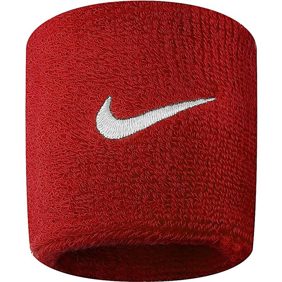 Unisex Volwassene NN04402 Swoosh Polsband (Set van 2) (Rood) 2/2