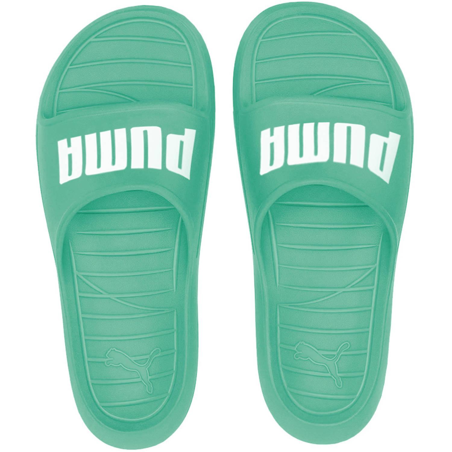 Sliders Uomo Puma Divecat V2 Verde 4/5