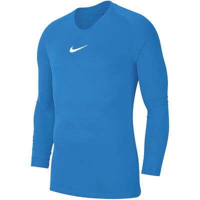 Heren park drifit base layer top met lange mouwen (blauw)