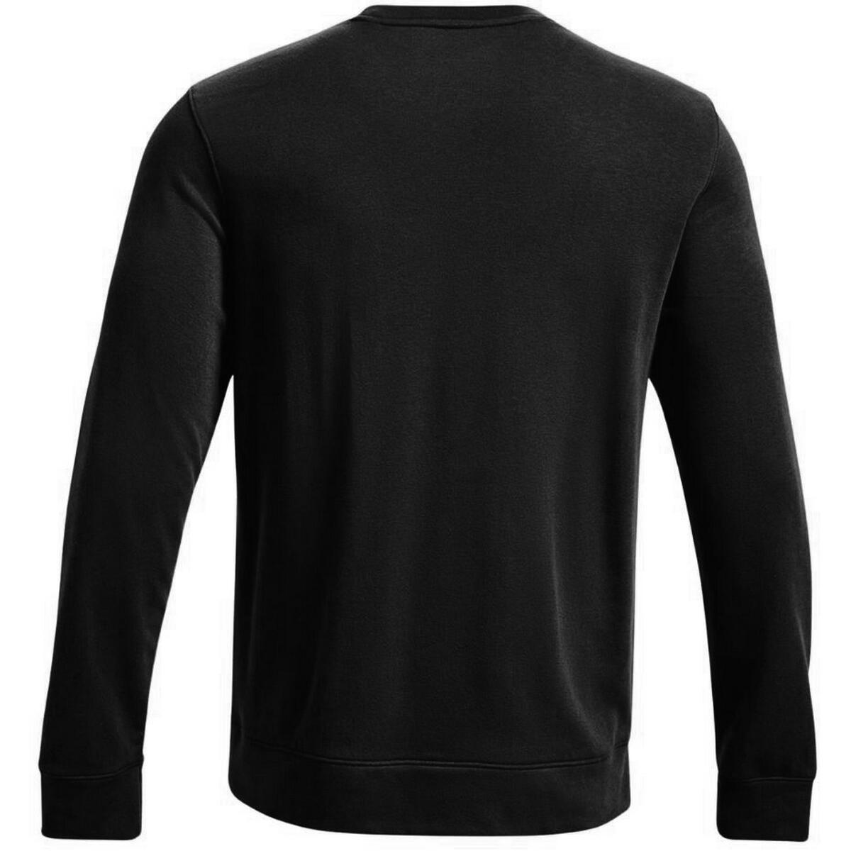 Felpa Logo Girocollo Uomo Under Armour Rival Nero 2/5