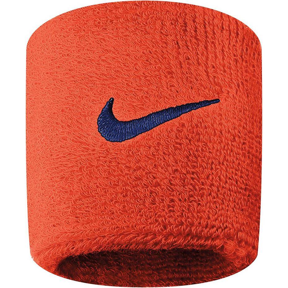 Unisex Adult NN04402 Swoosh Wristband (Pack of 2) (Orange)