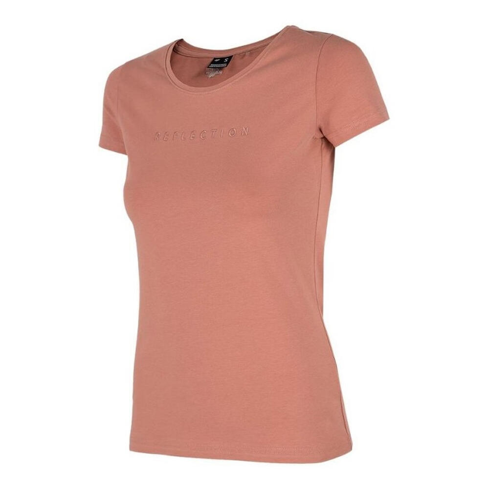 T-shirt h4z22 tsd029 64s mulher laranja