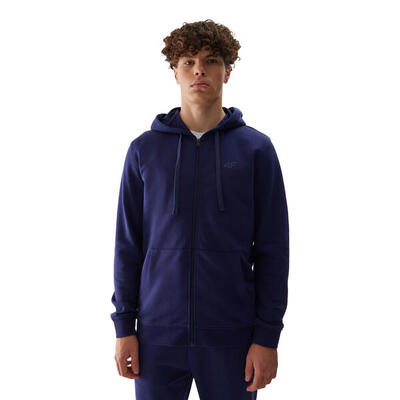 Heren m0951 full zip hoodie (marineblauw)