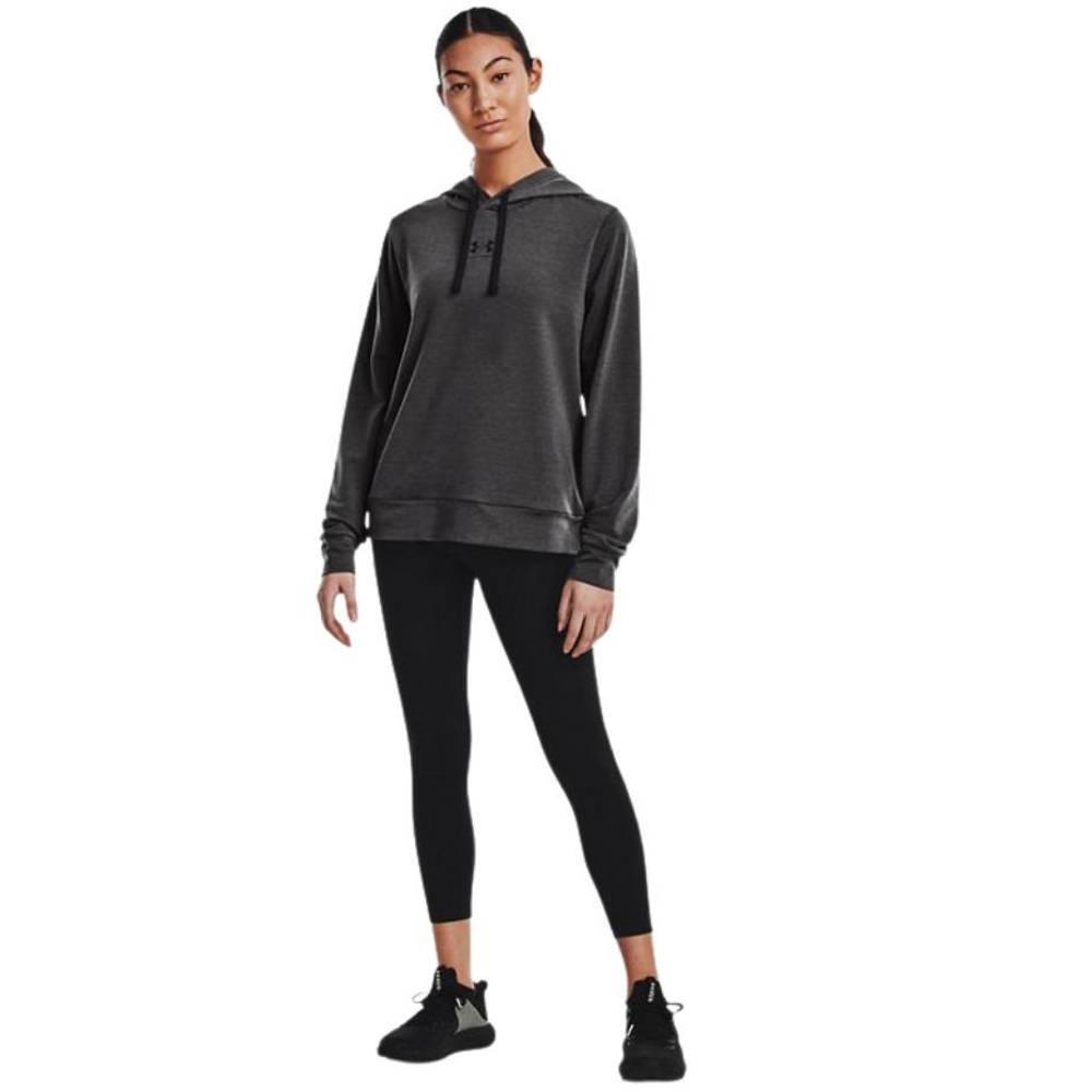 Womens/Ladies Rival Terry Hoodie (Graphite)
