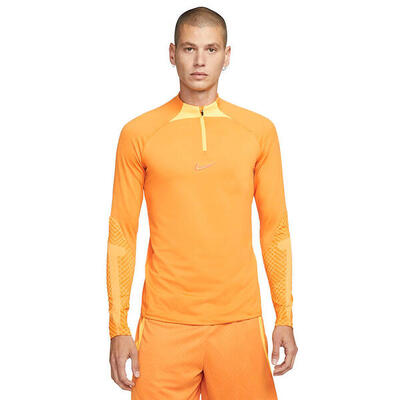 Heren strike drill drifit sweatshirt (oranje)