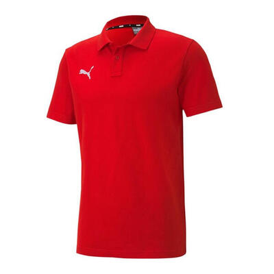 Heren teamgoal 23 poloshirt (rood)