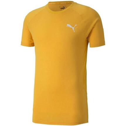 Heren Evostripe Lite TShirt (Geel)