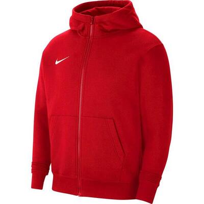 Kinder/kids park 20 fleece hoodie met lange mouwen (rood)