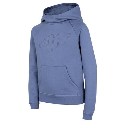 Sweat À Capuche HJZ22 Fille (Bleu Denim)