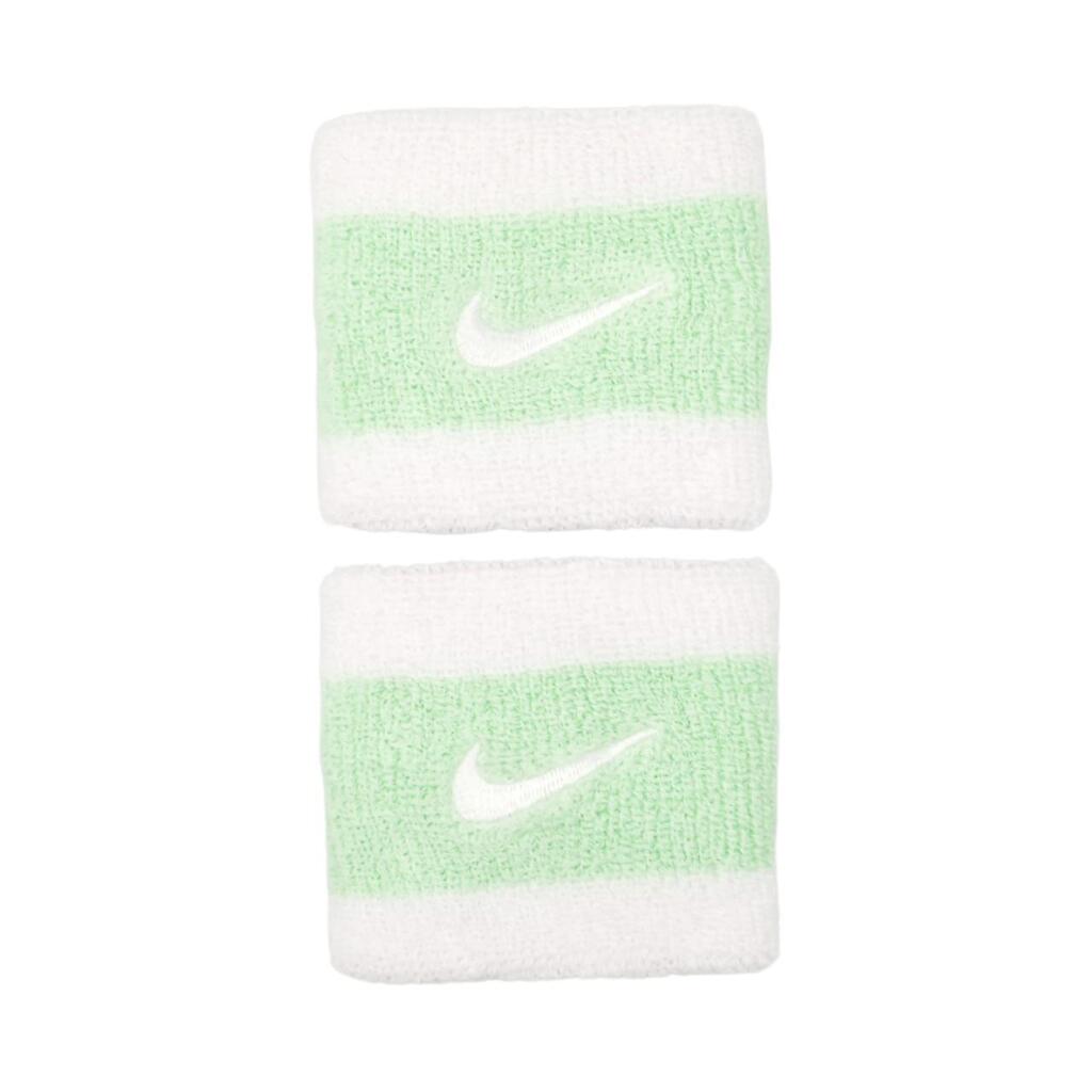 Swoosh Wristband (Pack of 2) (White/Green)