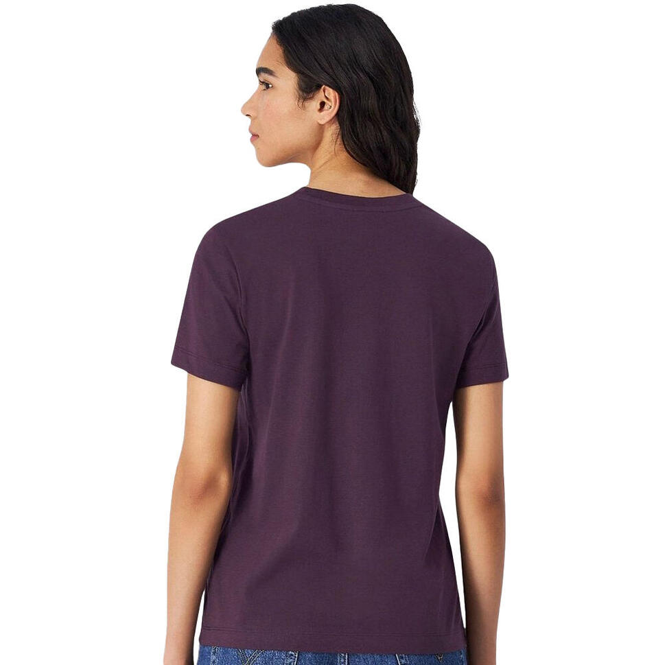 T-shirt Damski Z Bawełny Z Krótkim Rękawem