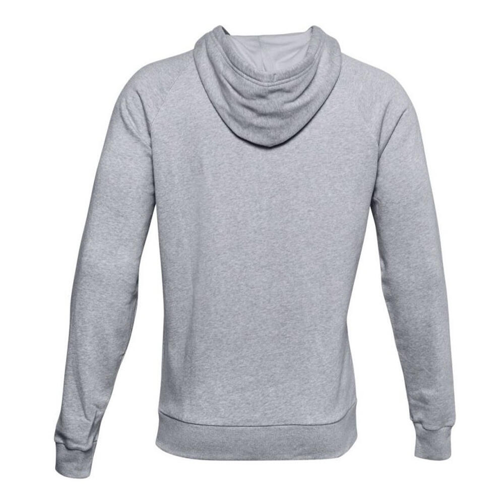 Heren Rival Fleece Hoodie (Grijs) 2/6