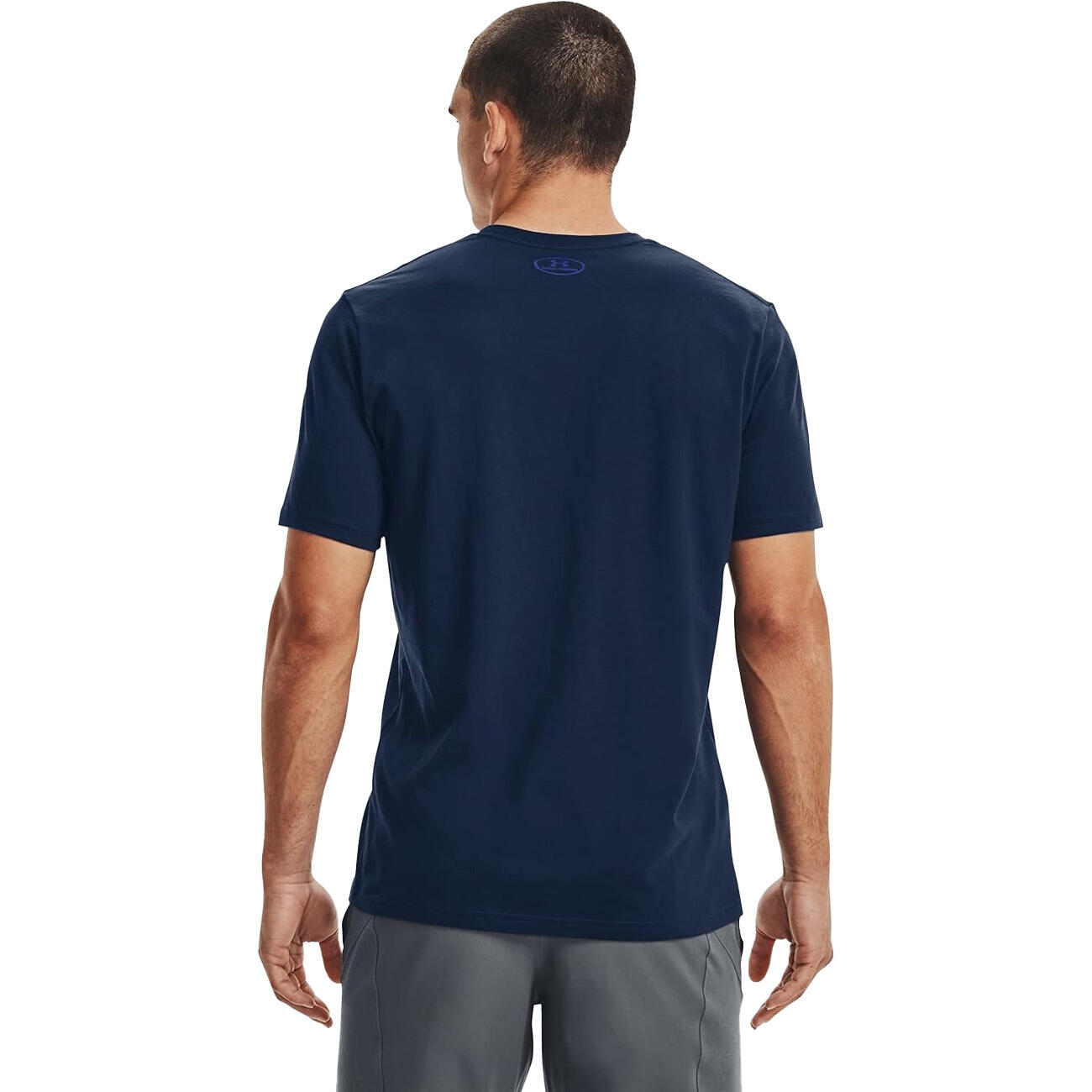 Maglietta Uomo Under Armour GL Foundation Blu Navy 2/5