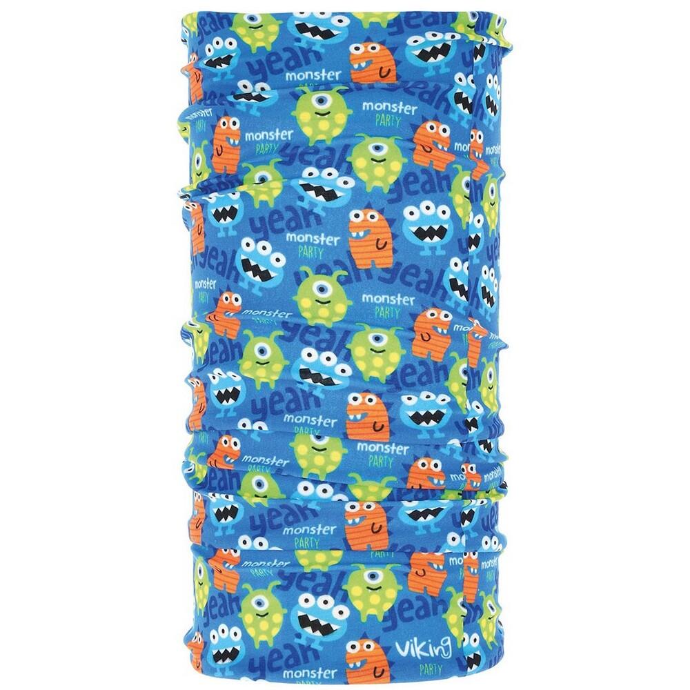 VIKING Kinder/Kinder Monsterfeest Bandana (Blauw)