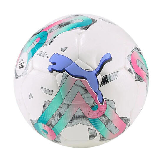 Pallone Puma Orbita 5 Hybrid Lite Bianco Rosa Giallo
