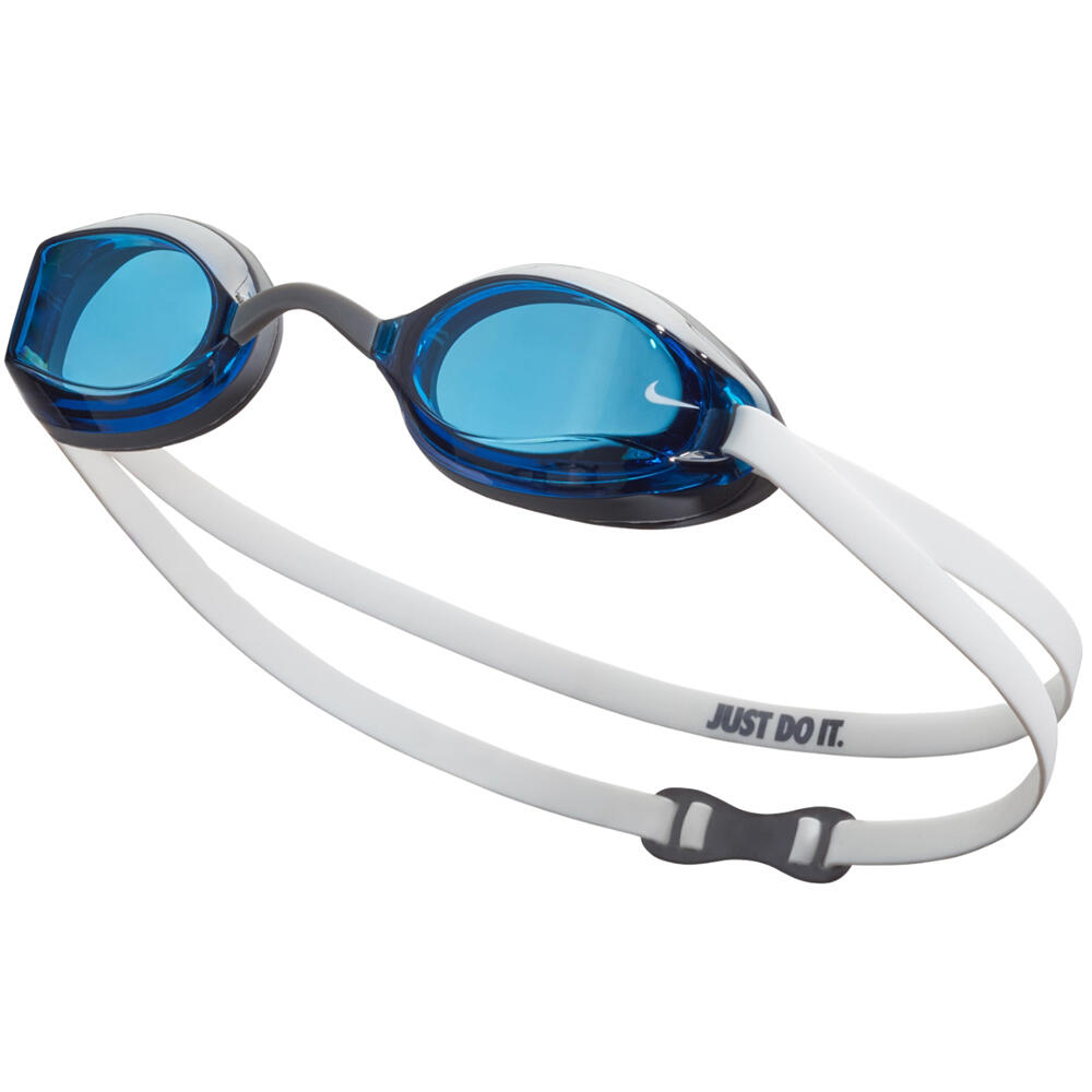 "Legacy" Schwimmbrille Damen und Herren Weiß/Blau 2/4
