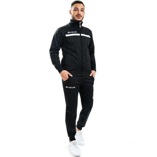 Ensemble Ensemble De Survêtement TUTA ONE Homme (Blanc / Noir)