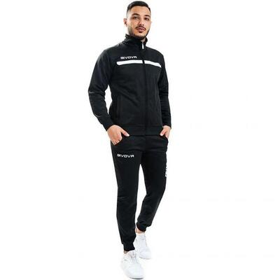 Heren tuta one trainingspak set (wit/zwart)