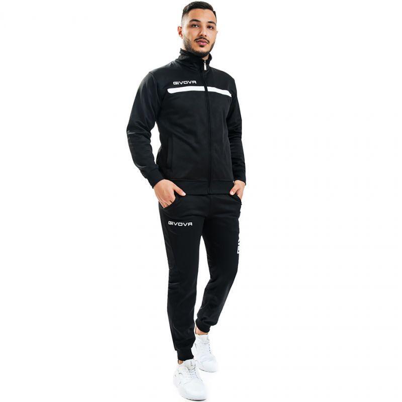 Givova - Ensemble Ensemble De Survêtement Tuta One Homme (blanc / Noir) - Survêtement - Blanc|noir - 48 Xl - Decathlon