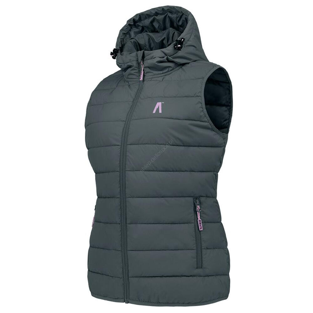 Alpinus - Veste Sans Manches Monza Femme (graphite) - Gilet Sans Manche - Gris - 40 M - Decathlon
