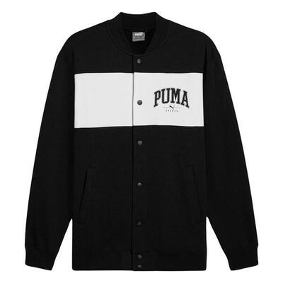 Heren squad bomber jacket (zwart)