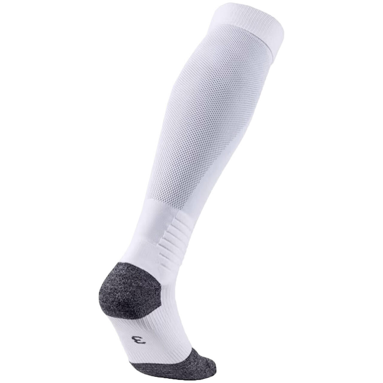 "Team Liga" Fußballsocken Damen und Herren Weiß 2/4