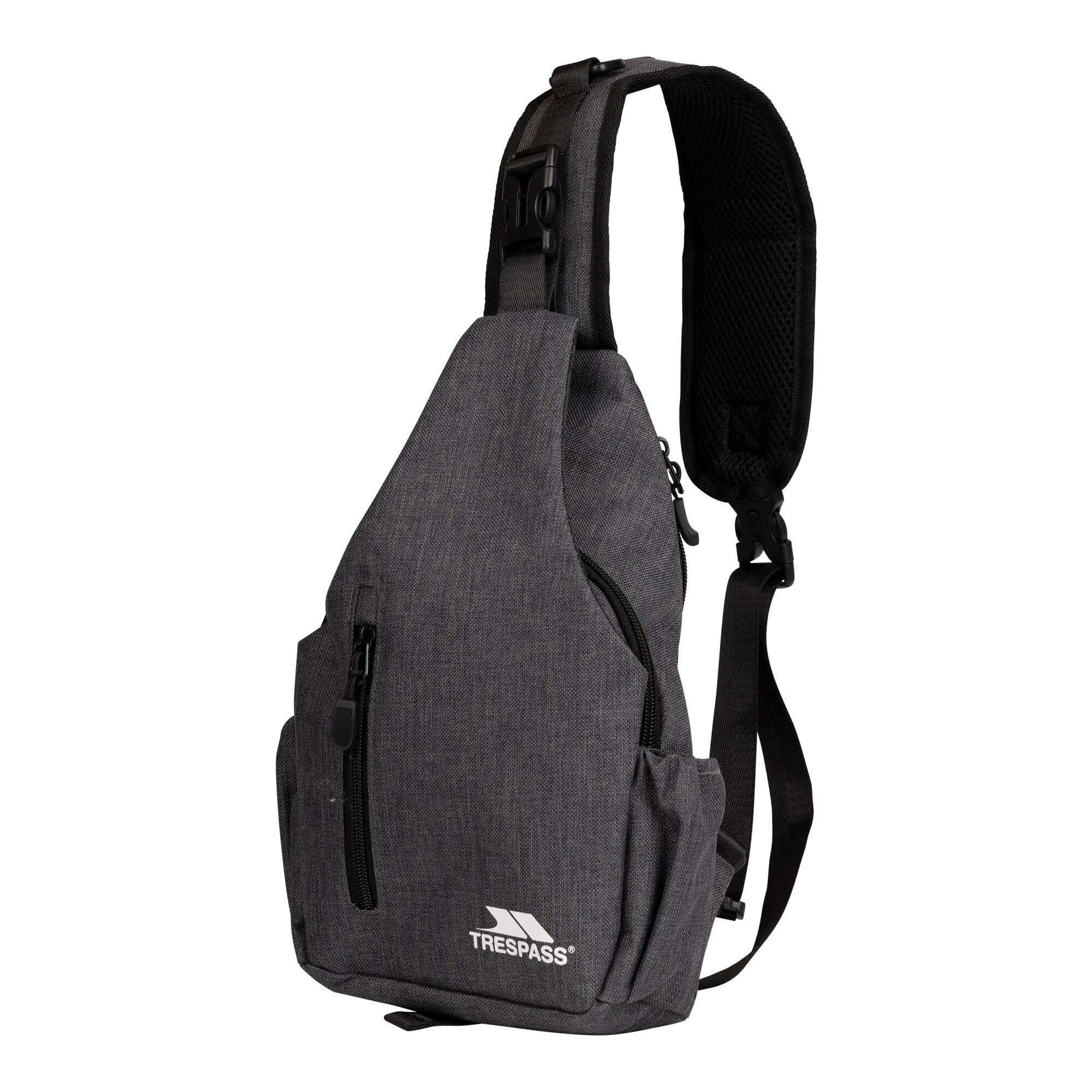 Zaino A Tracolla Trespass Versa Grigio Melange 3/4