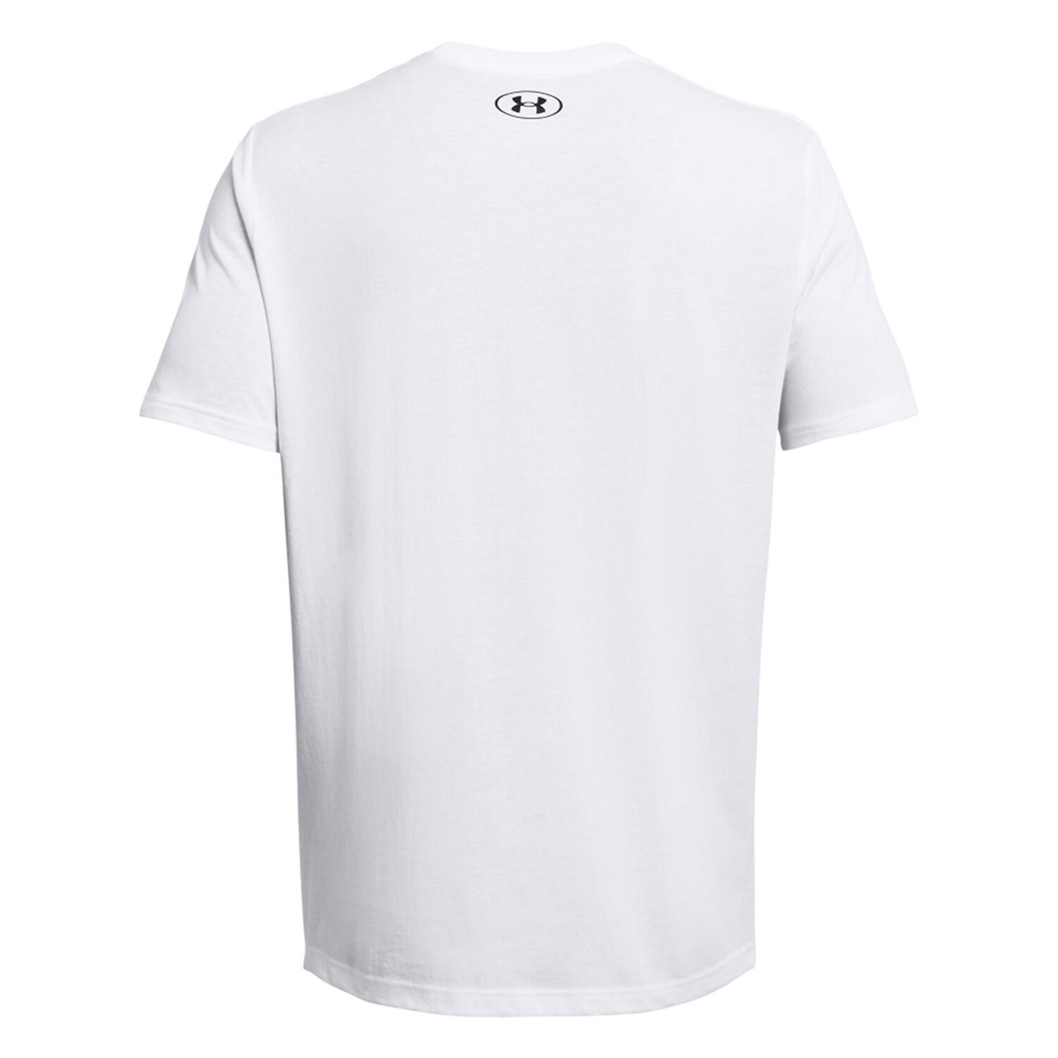 Maglietta Logo Uomo Under Armour 1382911 432 Bianco 2/7