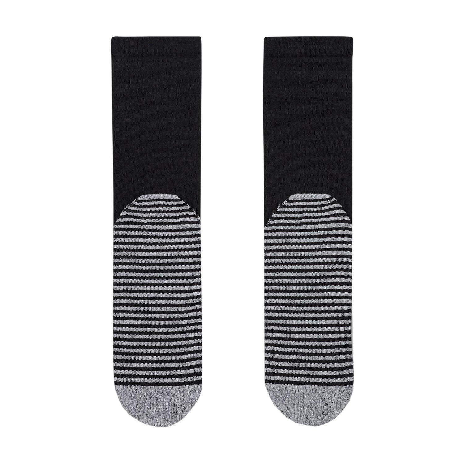 Calcetines Medios Strike Balones de Fútbol para Mujer Negro 3/3