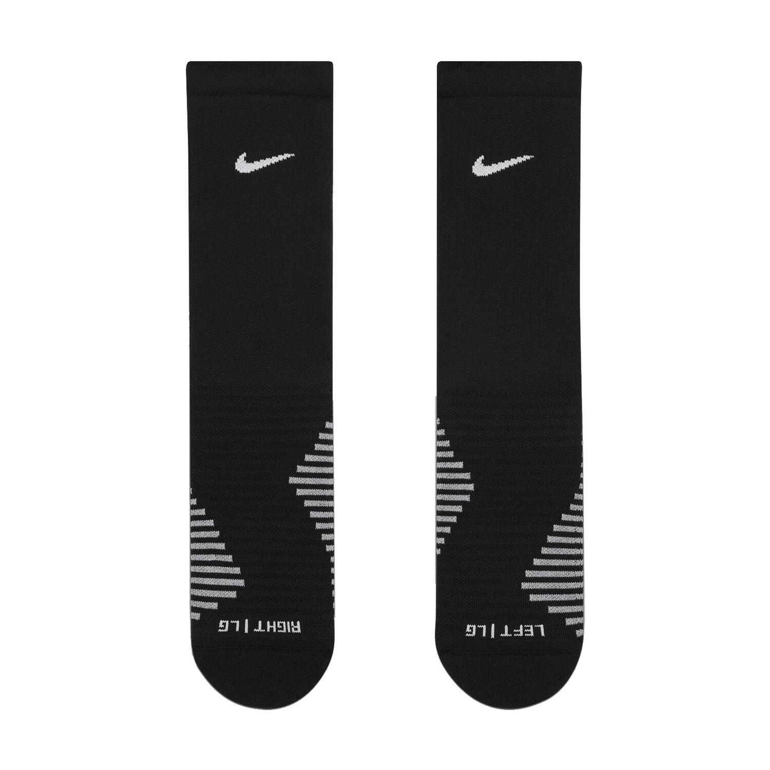 Calcetines Medios Strike Balones de Fútbol para Mujer Negro 2/3