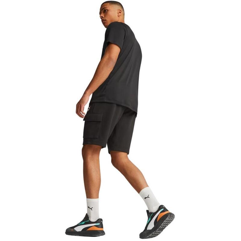 Short À Poches ESSENTIALS Homme (Noir)