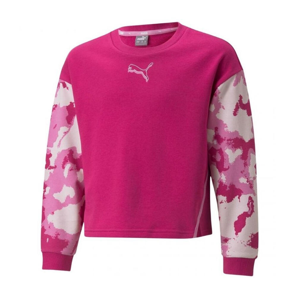 PUMA Kinder/Kids Alpha Sweatshirt met ronde hals (Roze)