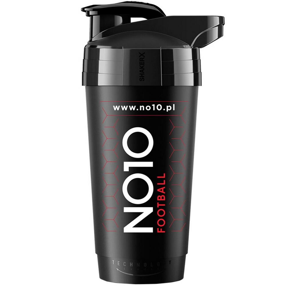NO10 Bidon 600 ml schudfles (Zwart)