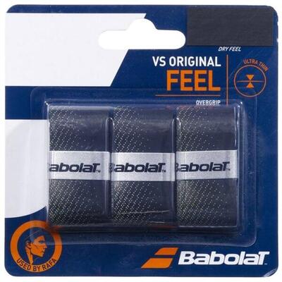 Orginal Feel Overgrip Per Racchette Misura Confezione 3 Babolat Blu Navy