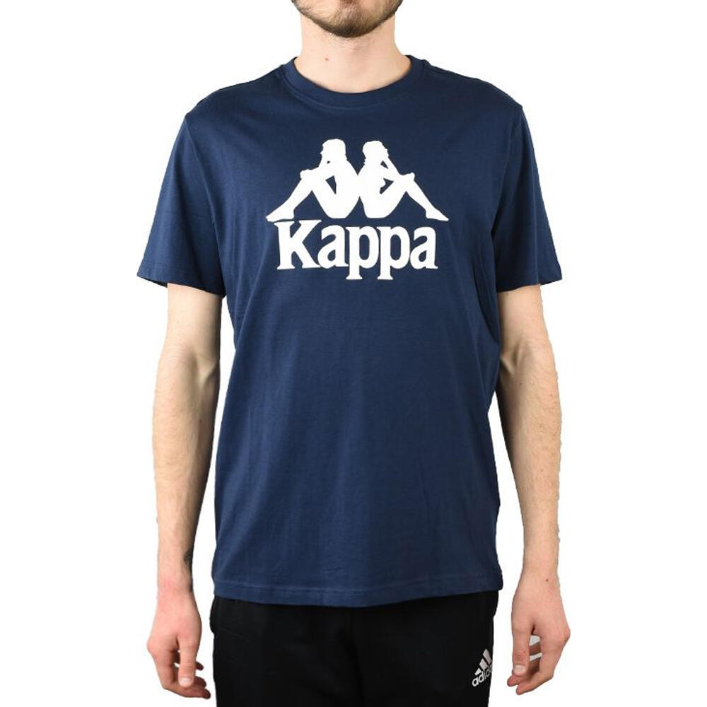 KAPPA Heren Caspar TShirt (Marineblauw)
