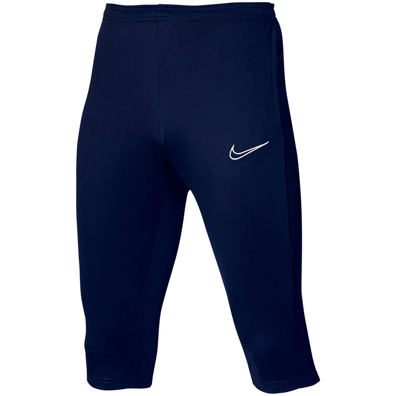 NIKE Heren Academy DriFIT 3/4 korte broek (Marineblauw)