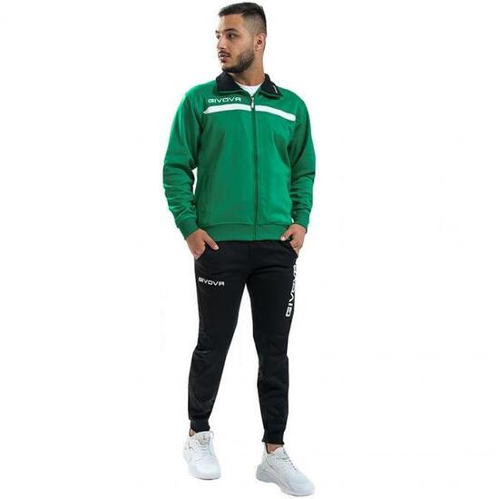 Ensemble Ensemble De Survêtement TUTA ONE Homme (Vert / Noir)