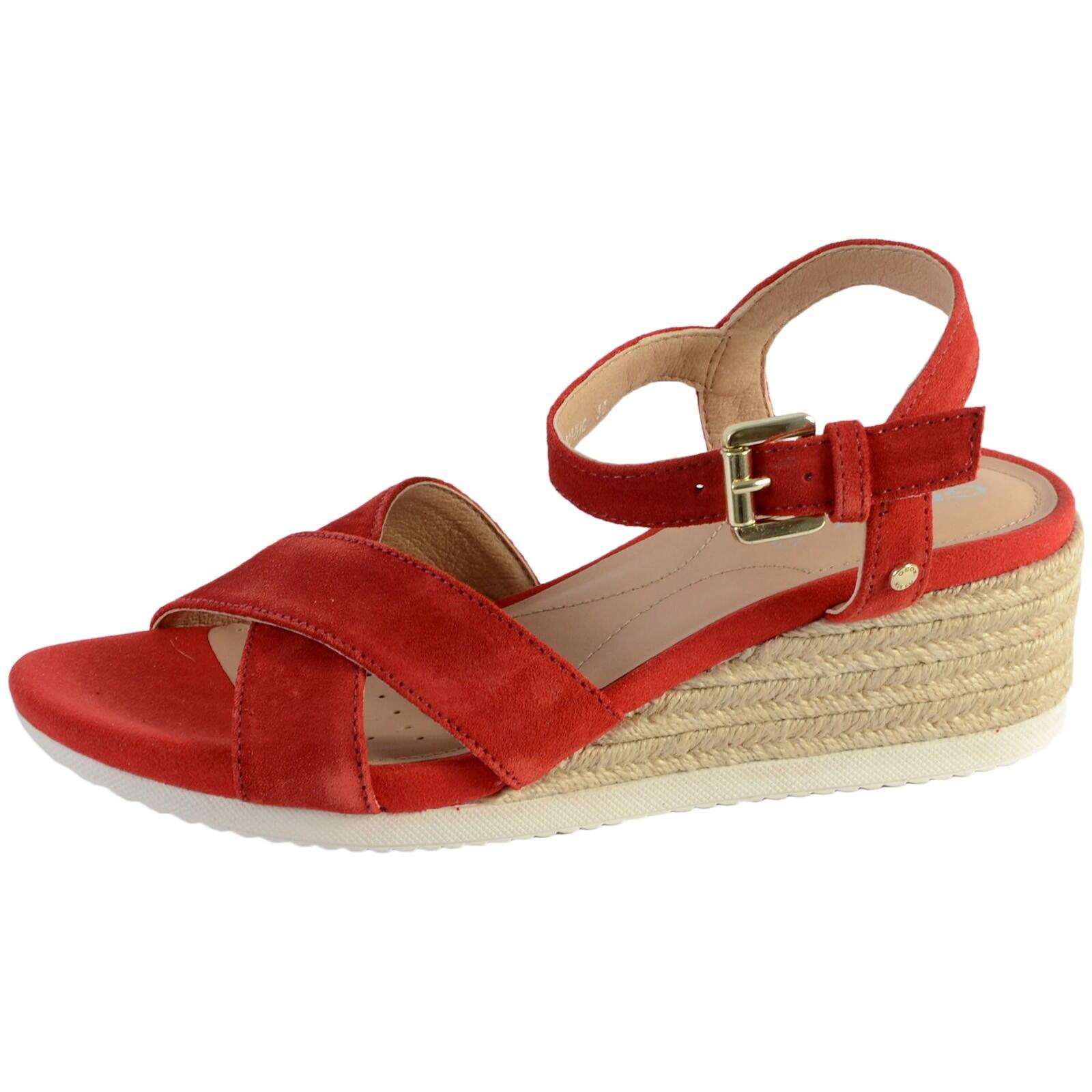 Geox Modelo D Ischia Corda Cor Vermelho