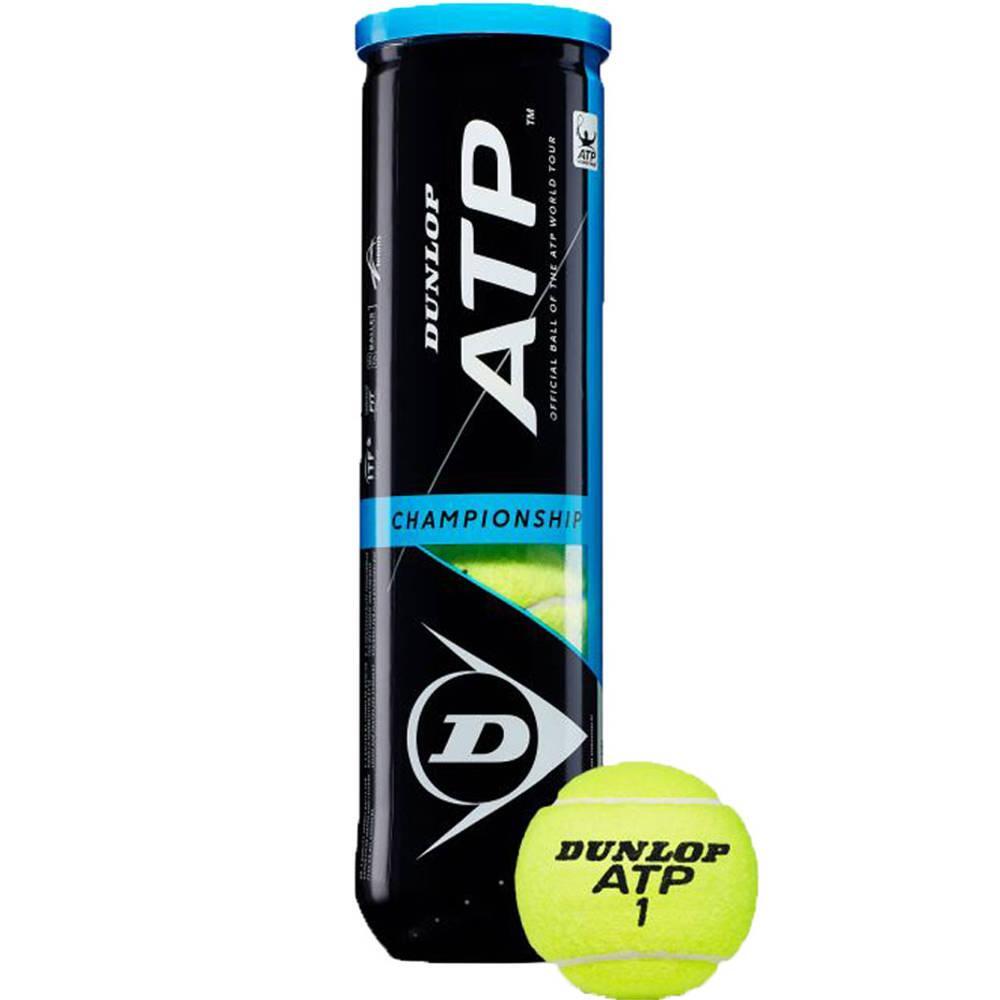 DUNLOP Palline Da Tennis Misura Confezione 4 Dunlop Championship Giallo
