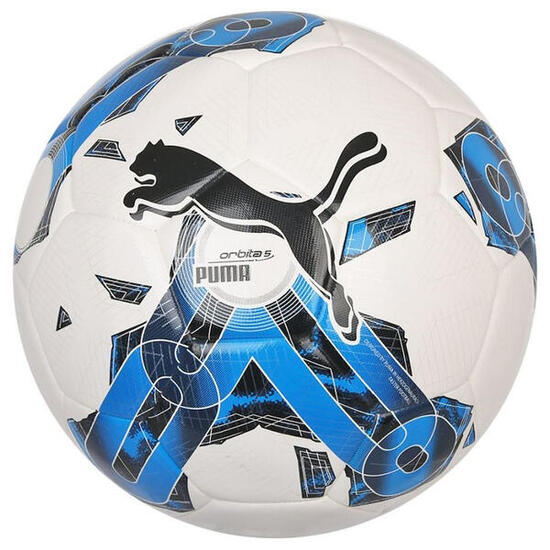 Pallone Puma Orbita Hybrid Bianco Arancio Nero