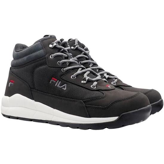 Scarpe Sportive Pelle Scamosciata Uomo Fila Alpha Nero