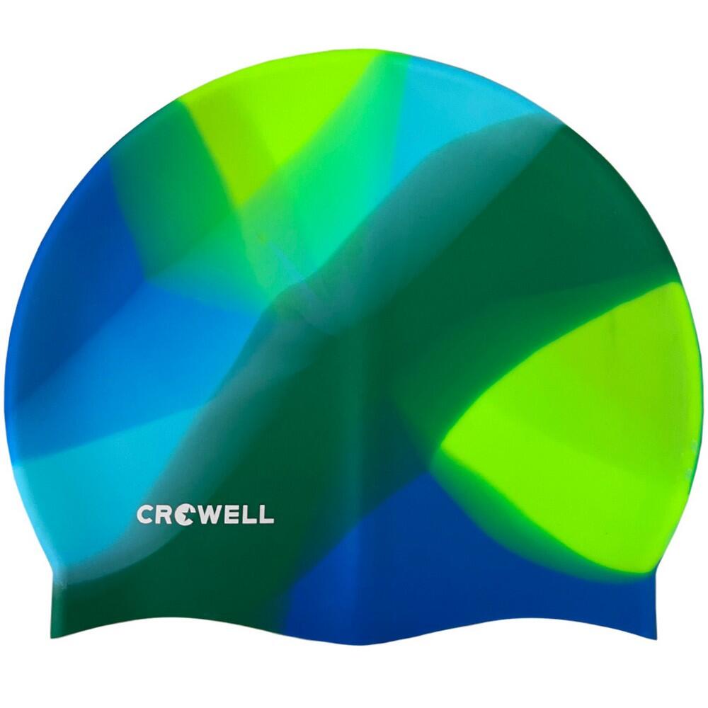 Crowell - Bonnet De Bain Multi Flame (bleu / Vert) - Bonnet De Bain - Bleu|vert - Decathlon
