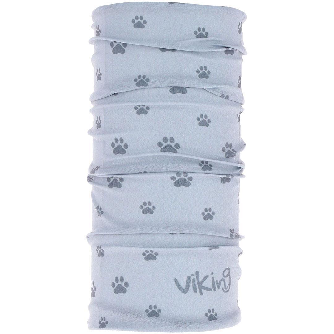 VIKING Kinder/Kinder Paw Print Bandana (Grijs)