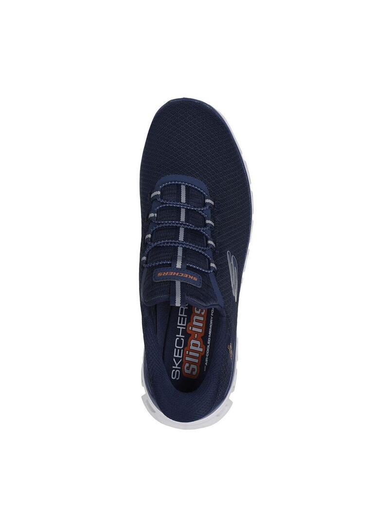 Chaussures pour hommes Skechers Glide Step Marine 4/7
