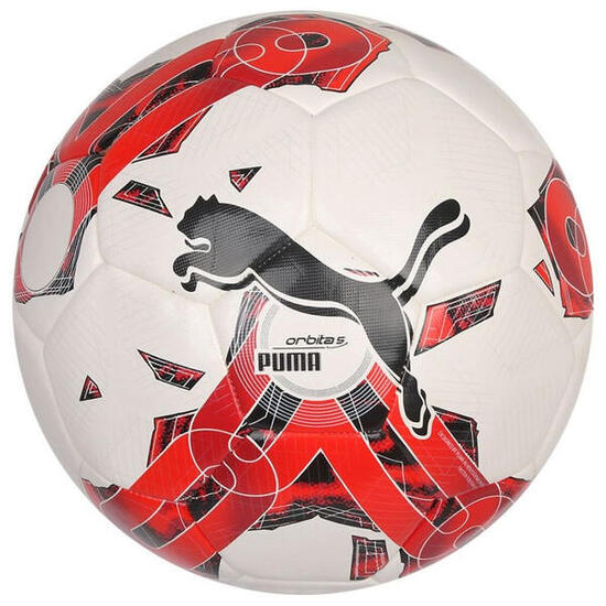 Pallone Puma Orbita Hybrid Bianco Arancio Nero