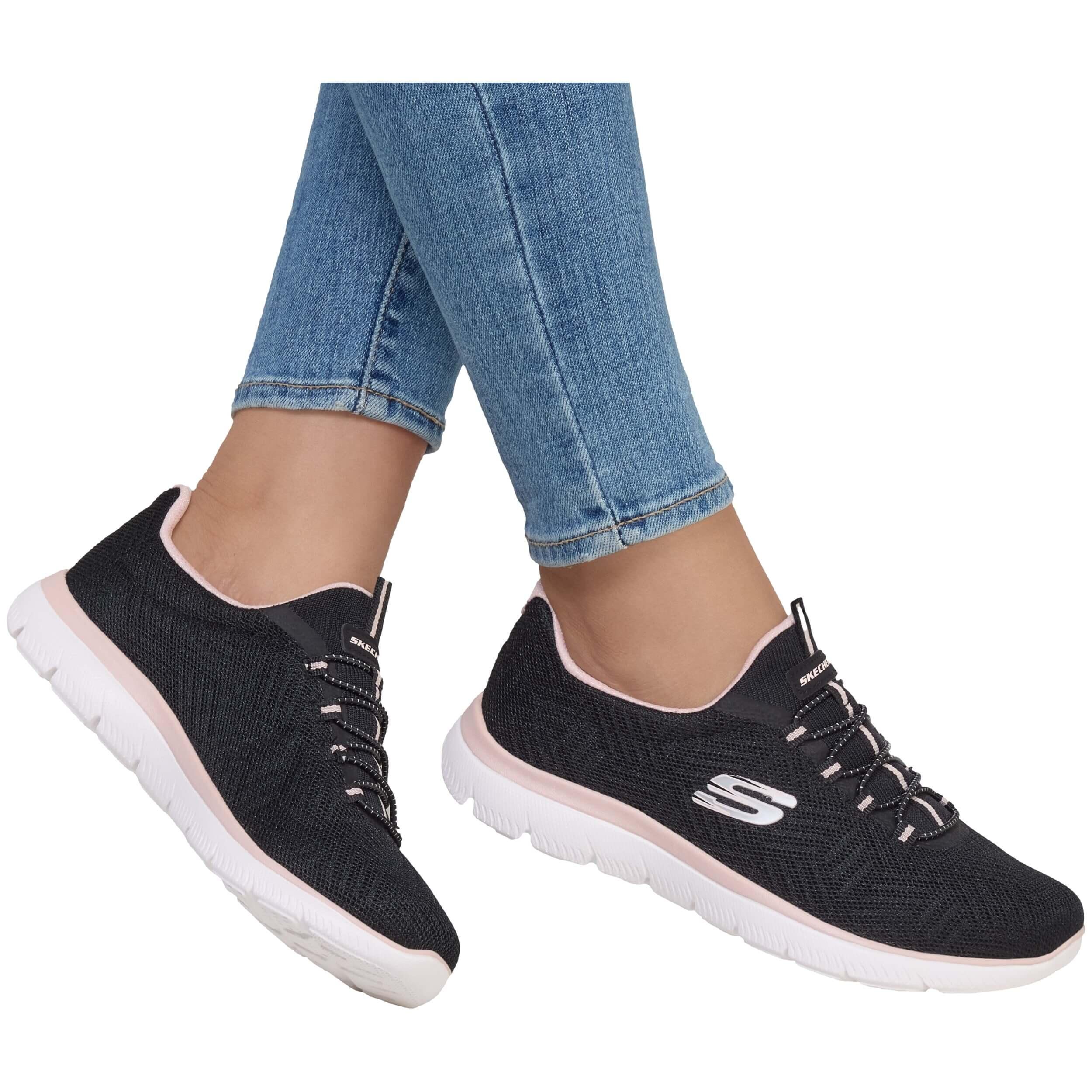 Baskets Skechers modèle 150119-BKPK pour femmes 2/5