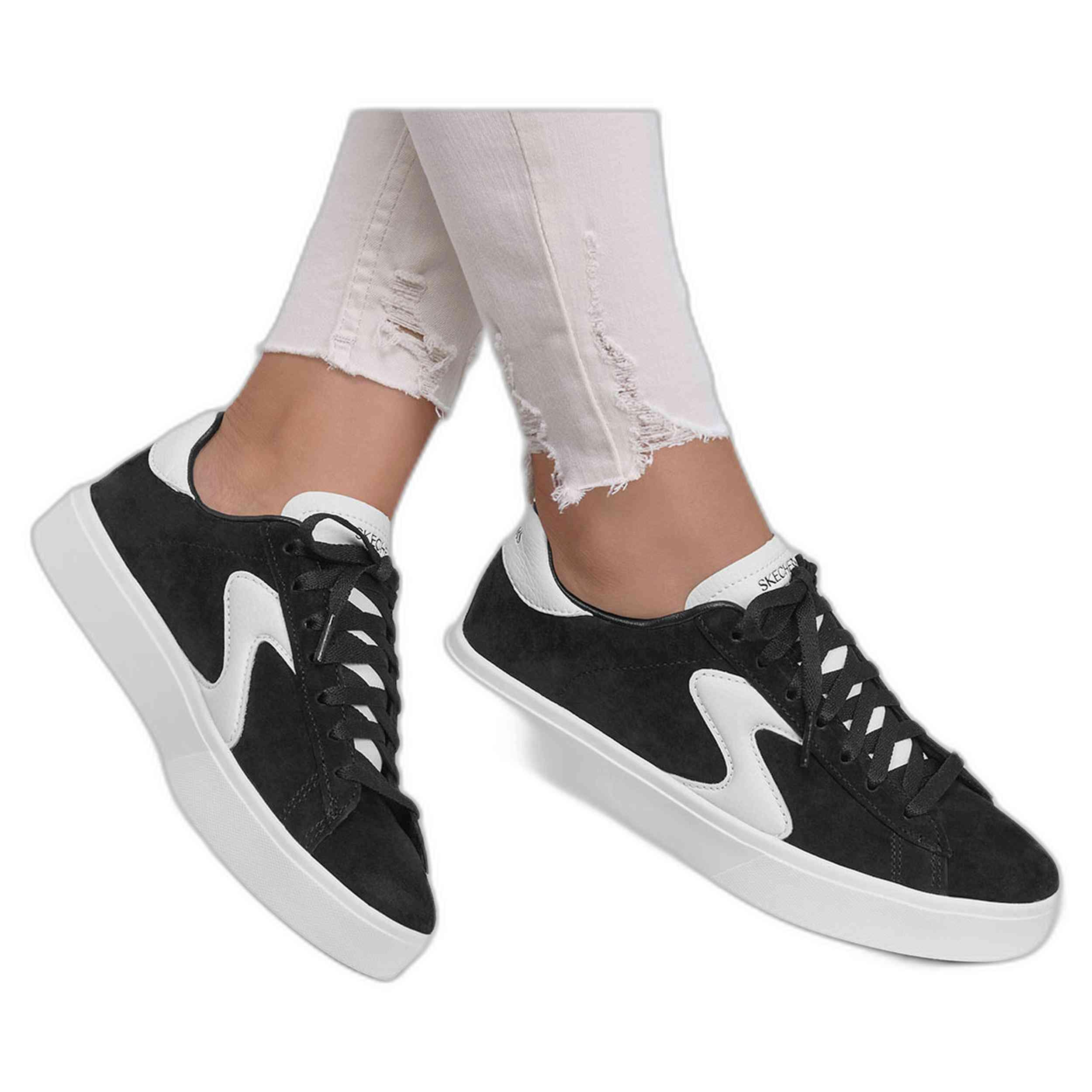 Skechers - Baskets Skechers Modèle 10070-455410 Pour Femmes - Chaussures De Sport - Noir - Decathlon