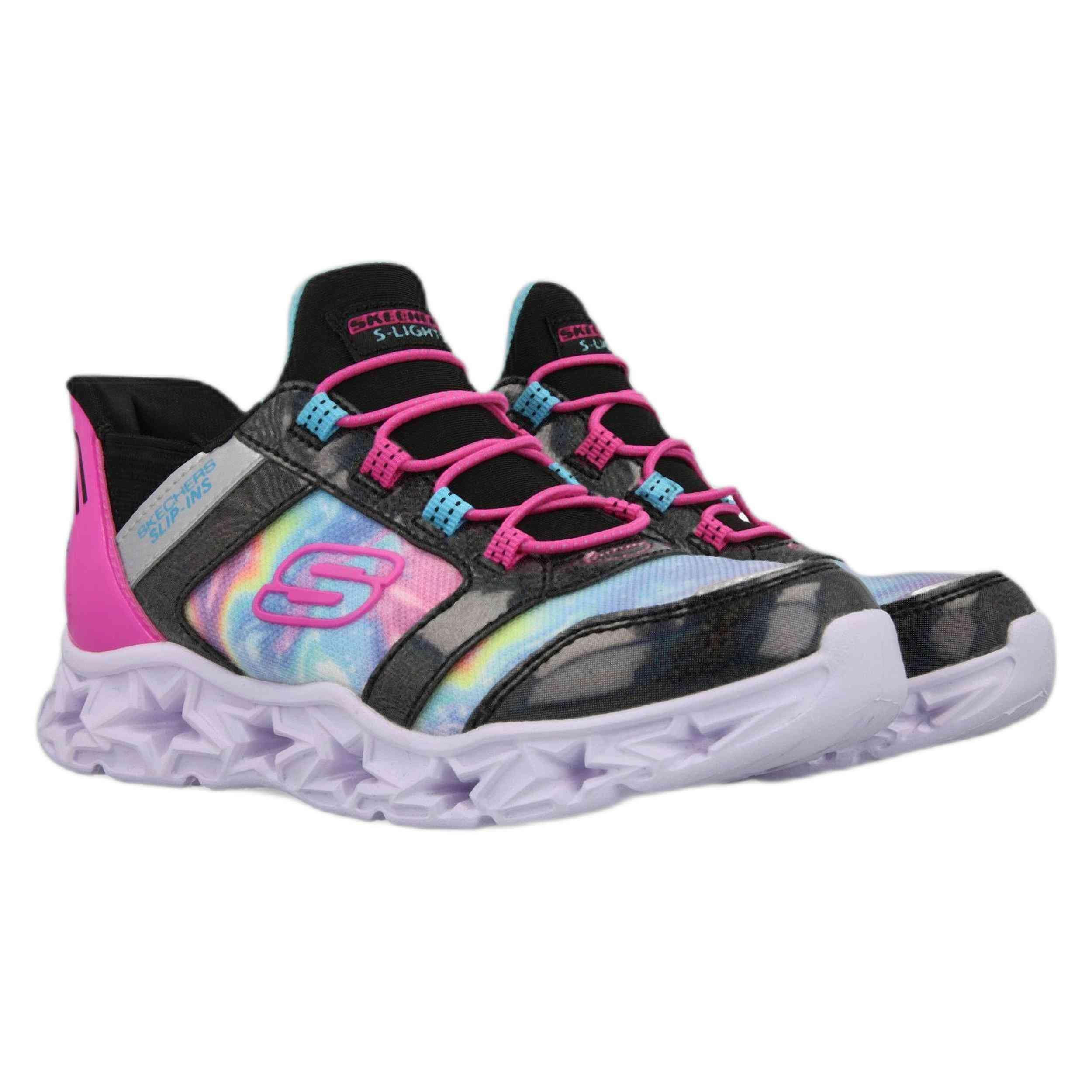 Baskets Skechers modèle 303707L-BKMT pour unisexe enfants 3/3